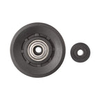 Topfinder 90Mm(3.54Inch) Universal Bearing Pulley Wheel For Cable Machine Gym Equipment Part Garage Door (2 Pcs)