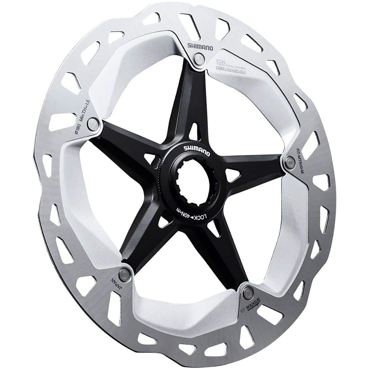 Shimano Xt Rt-Mt800-L 160Mm Centerlock Disc Rotor With External Lockring