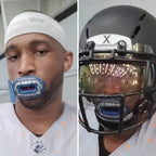 Oral Mart Football Mouth Guard (King Kong) - Instant Fit Lip Guard Mouthpiece- Football Mouthguard Pacifier Protector