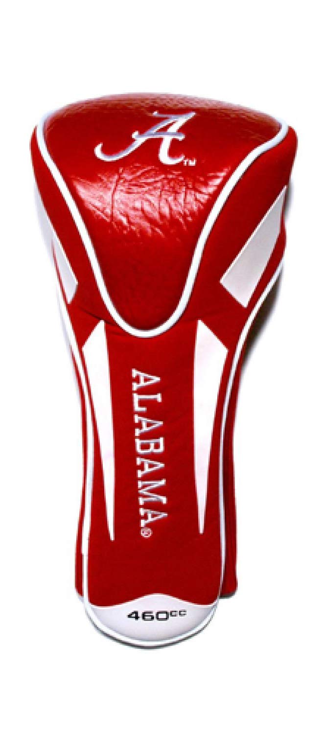 Team Golf Ncaa Alabama Crimson Tide Single Apex Driver Head Cover Golf Club Single Apex Driver Headcover, Fits All Oversized Clu