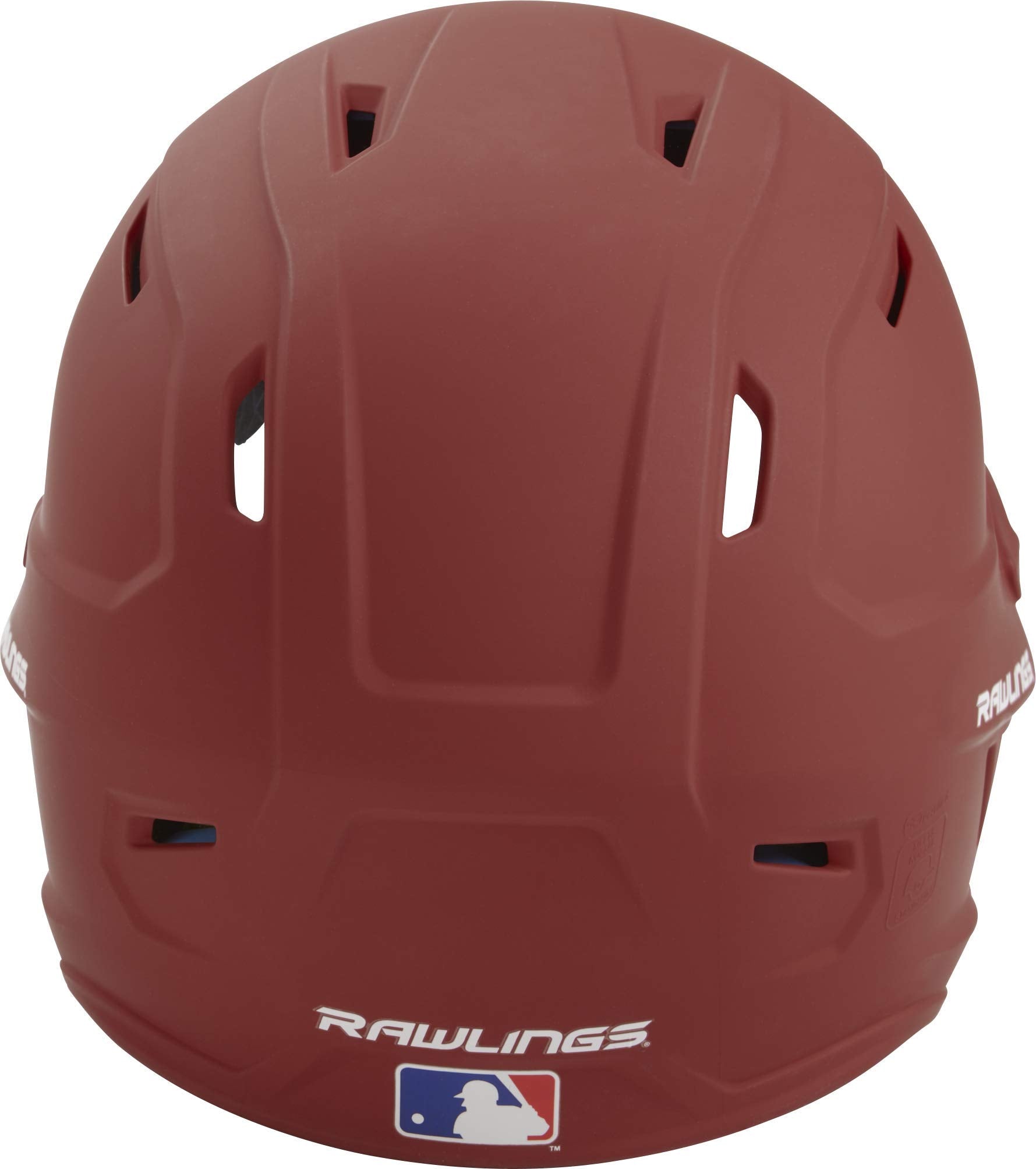Rawlings | Mach Batting Helmet | Matte Cardinal | Junior (6 3/8'' - 7 1/8'')