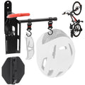 AUMENTAR Swivel Bike Wall Mount, Bike Hangers for Garage, Space-Saving Vertical Bike Rack, Sturdy Bike Storage Rack Holds Up to 