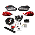 MADJAX Pro Series Golf Cart LED Light Kit Compatible with Club Car Tempo Models | Fits 2018-Up Models | Includes Headlights, Tai