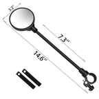 Royor Bike Mirrors For Handlebars Rearview Mirror - Bicycle Mirrors For Handlebars, 360 Adjustable Rotatable Bicycle Mirror For