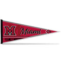 Rico Industries Ncaa Miami Of Ohio Redhawks Classic 12'' X 30'' Felt Wall D  Cor Pennant - Great For Home/Bed Room/Man Cave D  C