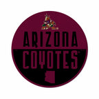 Rico Industries Nhl Arizona Coyotes Classic Shape Cut Pennant - Home And Living Room D  Cor - Soft Felt Ez To Hang