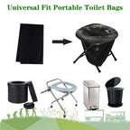 75Pcs Portable Toilet Bags, Taltbrex 8 Gallon Biodegradable Camping Toilet Bags For Portable Potty, Compostable Toilet Waste Bag