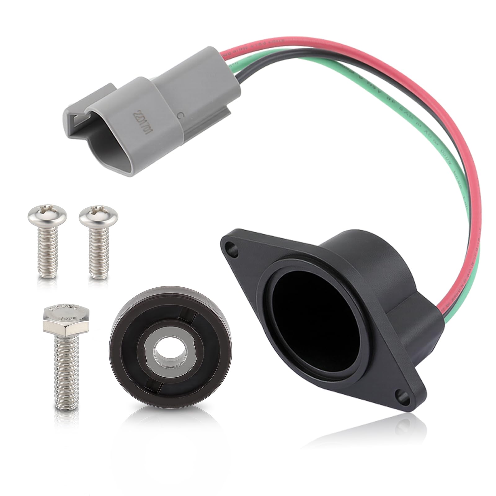 Autokay Club Car Golf Cart Speed Sensor For Adc Motor, Fits Club Car Iq Ds And Precedent 1027049-01 102265601