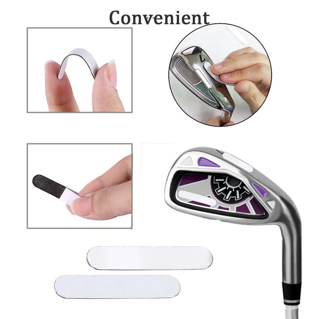 10 Pcs Golf Weighted Strips Golf Weighted Lead To Adjust Weight, Golf Weighted Lead Pieces For Club Woods Irons Putter Heads And