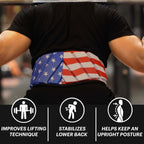 Dmoose Strength Weightlifting Belt For Men And Women -Deadlift Belt Back Support, Workout Back Support For Lifting, Fitness, Cro