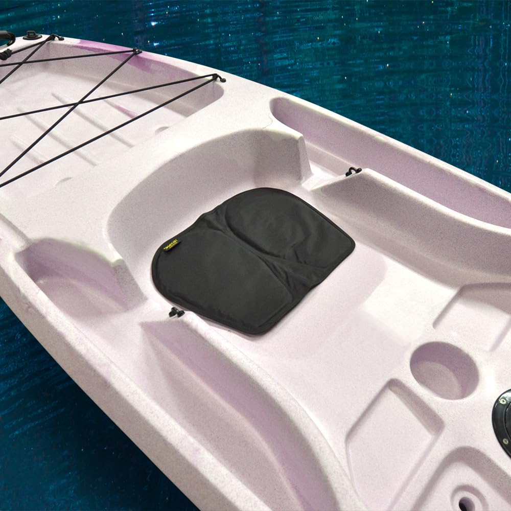 Skwoosh Gel Kayak And Canoe Seat Cushion For Sitting Comfort While Paddling, Boat And Fishing | Coccyx Sciatica Pain Relief | An