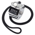 Amble Tally Clicker Counter, Metal Case Mechanical Clicker Digital Handheld Tally Counter With Nylon Lanyard