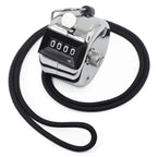 Amble Tally Clicker Counter, Metal Case Mechanical Clicker Digital Handheld Tally Counter With Nylon Lanyard