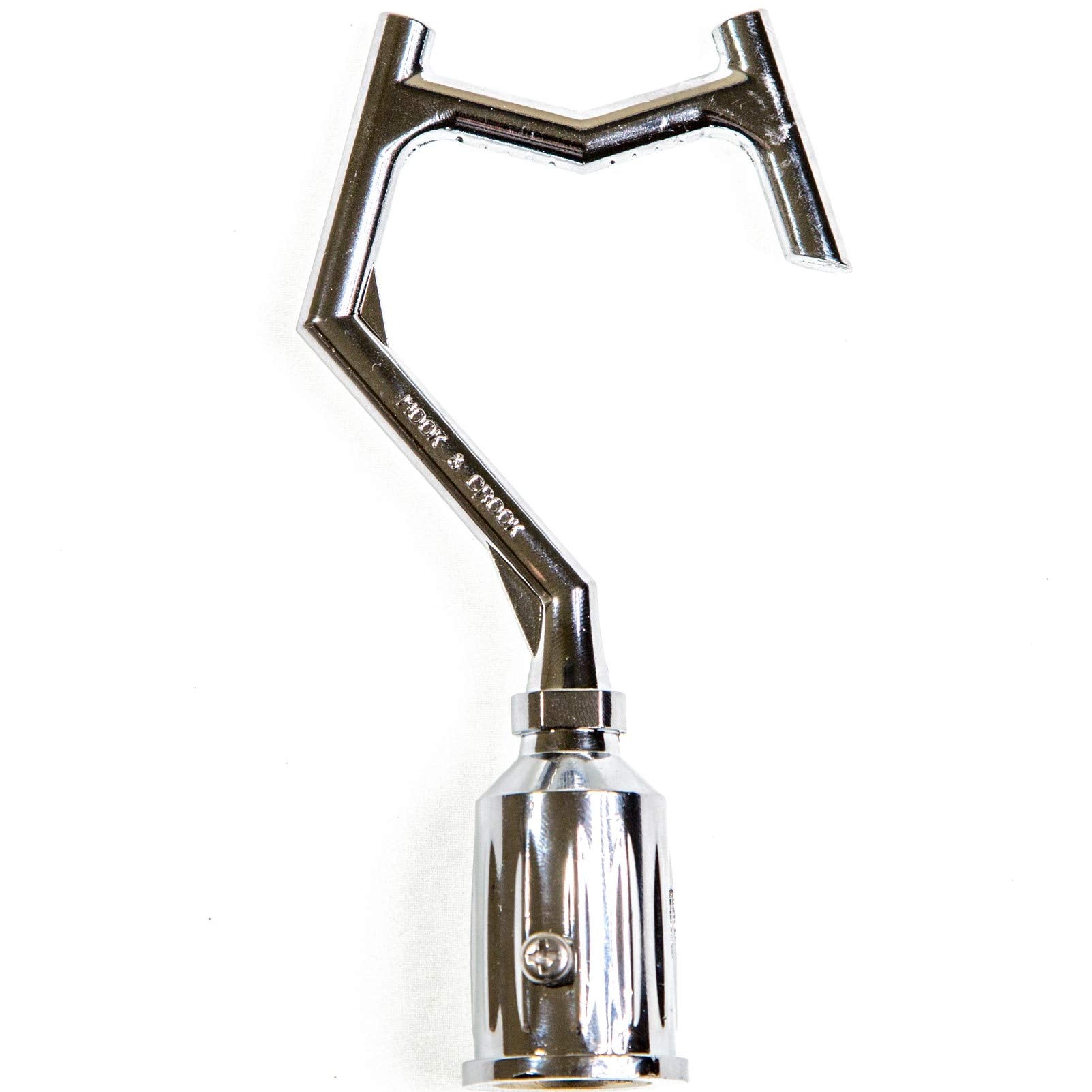 Docazoo Docapole Big-Reach Pole Hook Attachment For Extension Pole | Telescopic Pole Hook For Hanging Lights | Christmas Lights 