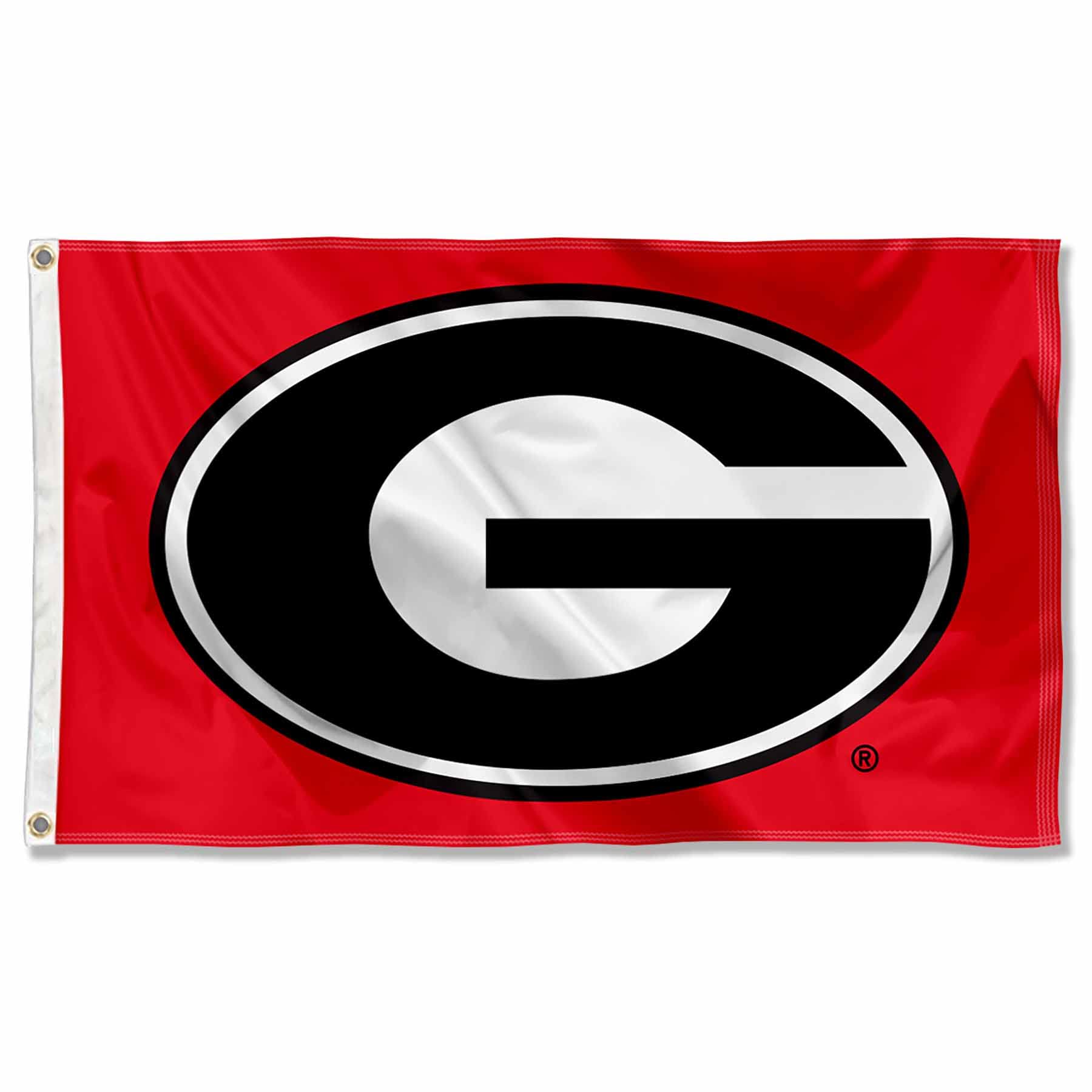 College Flags & Banners Co. Georgia Bulldogs Dawgs University Large College Flag
