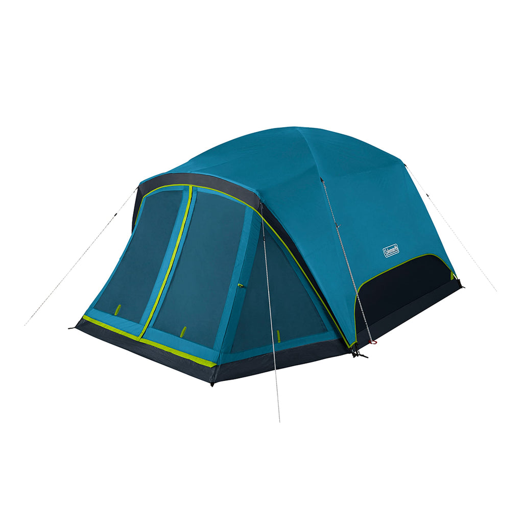 Coleman Skydome 6-Person Screen Room Camping Tent With Dark Room Technology