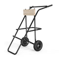 TUFFIOM Outboard Boat Motor Stand, Folding Engine Stand Carrier Cart w/2 Wheels, Boat Motor Dolly Support Stand 440lbs Capacity 