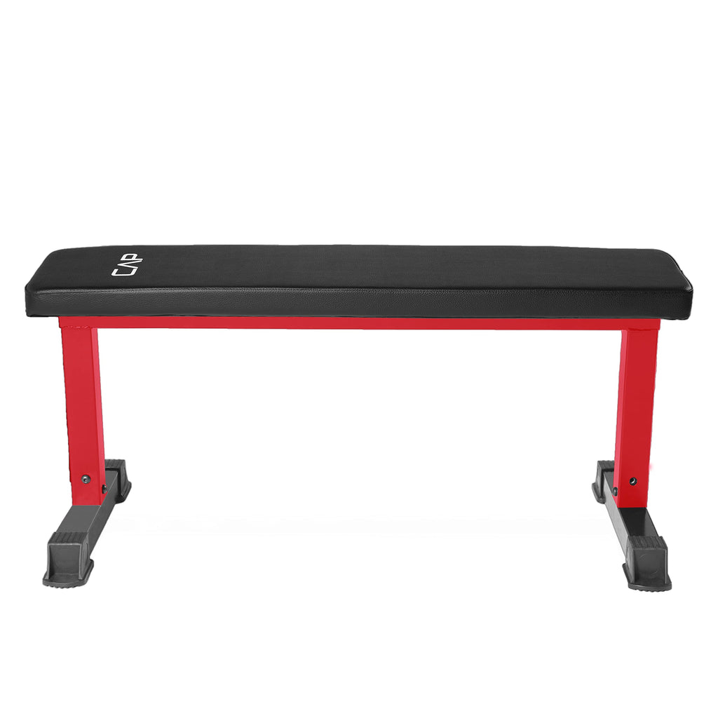Cap Barbell Flat Weight Bench, Red