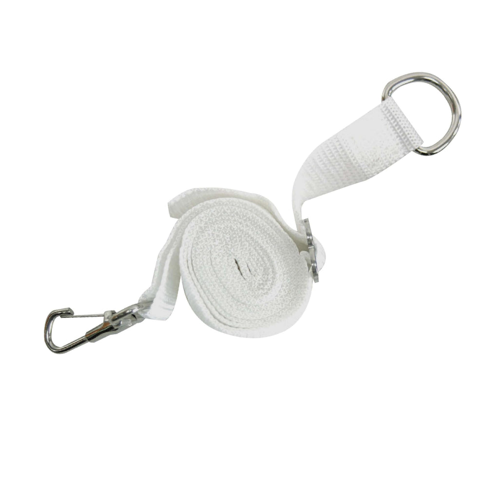 Whitecap S-0245Wc Adjustable Dacron Bimini Strap - 78'' X 1'', White
