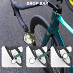 BriskMore Bike Bar End Mirror for Scooter Electric Bikes - HD Glass Convex Lens Rearview Mirror, Safe Cycling, Easy to Install 1