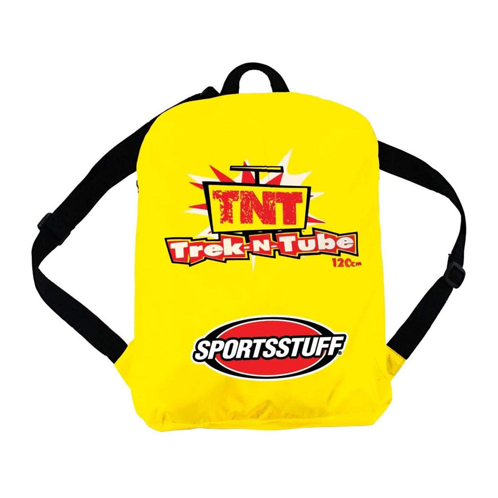 Sportsstuff Trek N Tube, 1 Person, 50 In. (Deflated) 48 In. (Inflated), Yellow, Red, Black