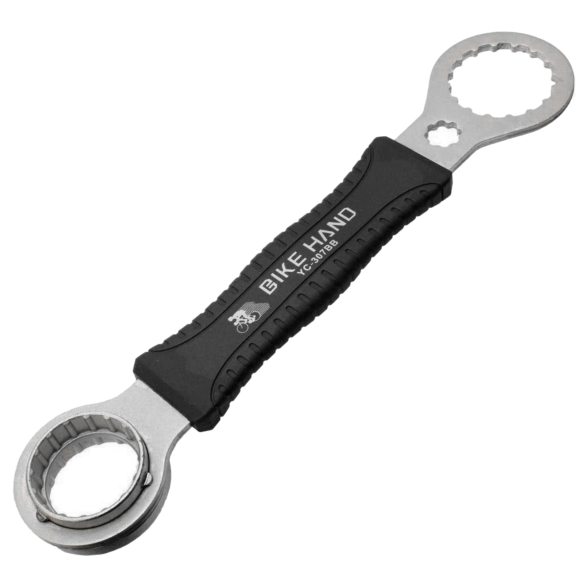 Bikehand 3 In 1 Bicycle Bottom Bracket Removal Crank Tool - Compatible With Shimano Hollowtech Ii Truvativ Gxp External Bb