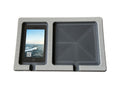 Next Level Inc | 13mm Phone & Accessories Boat Double Dash Holder | SeaDek | Adhesive Backing | Separate Compartments for Phones