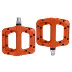 Fooker Mtb Pedals Mountain Bike Pedals 3 Bearing Non-Slip Lightweight Nylon Fiber Bicycle Platform Pedals For Bmx Mtb 9/16''