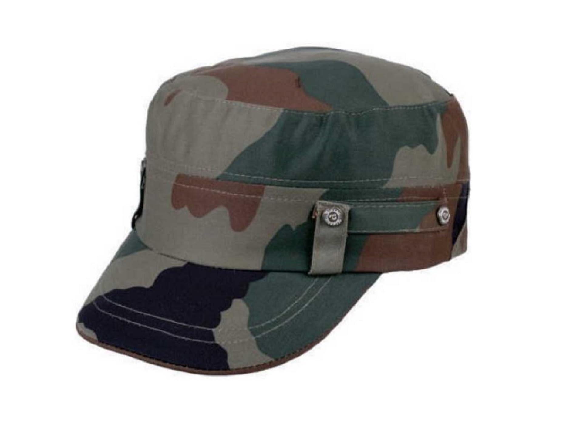 Fqzilon Short Visor Rangers Trekking Caps For Boys And Girls Brown