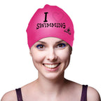 Water Gear Latex Swim Cap- Keeps Hair Dry And Secure - Comfortable And Great Fit - Shave Time Off Your Lap - Swim Caps For Men W