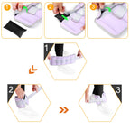 Adjustable Ankle Weights For Women Men Kids 1/2/3/4/5/6/8/10/12/20 Lbs 1 Pair Wrist Leg Arm Weights With Removable Weight, Stren