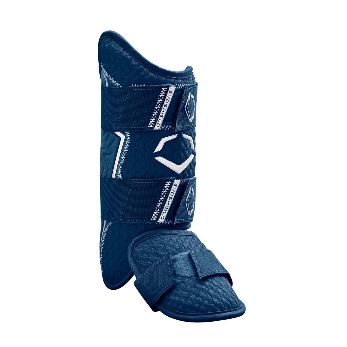 EvoShield Pro-SRZ 2.0 Batters Leg Guard - Navy, Left Hand Hitter