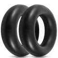 BBTO 2 Pcs 48 Inch River Tube for Floating Heavy Duty Rubber Inflatable Inner Tube Sled Large River Float for Swimming Winter Sl