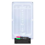 Viper Illumiscore Plus+ See-Through Illuminated Back-Lit Dry Erase Dart Scoreboard, Large (19.50'' L X 10.00'' W), Black