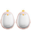 Gaiatop Magnetic Hand Warmers Rechargeable 2 Pack, 3 Settings Pocket-Sized Cute Penguin, Fast Hot Hands Reusable Portable Electr