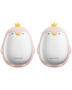 Gaiatop Magnetic Hand Warmers Rechargeable 2 Pack, 3 Settings Pocket-Sized Cute Penguin, Fast Hot Hands Reusable Portable Electr