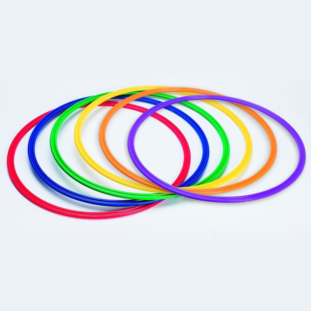 S&S Worldwide 19'' Spectrum Agility Rings (Set Of 6)