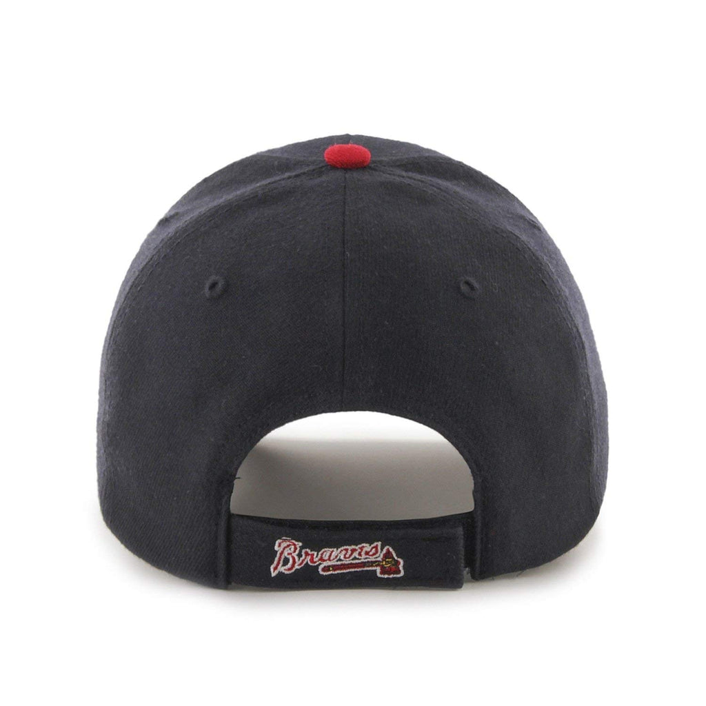 Mlb Atlanta Braves Juke Mvp Adjustable Hat, Navy-Home, One Size