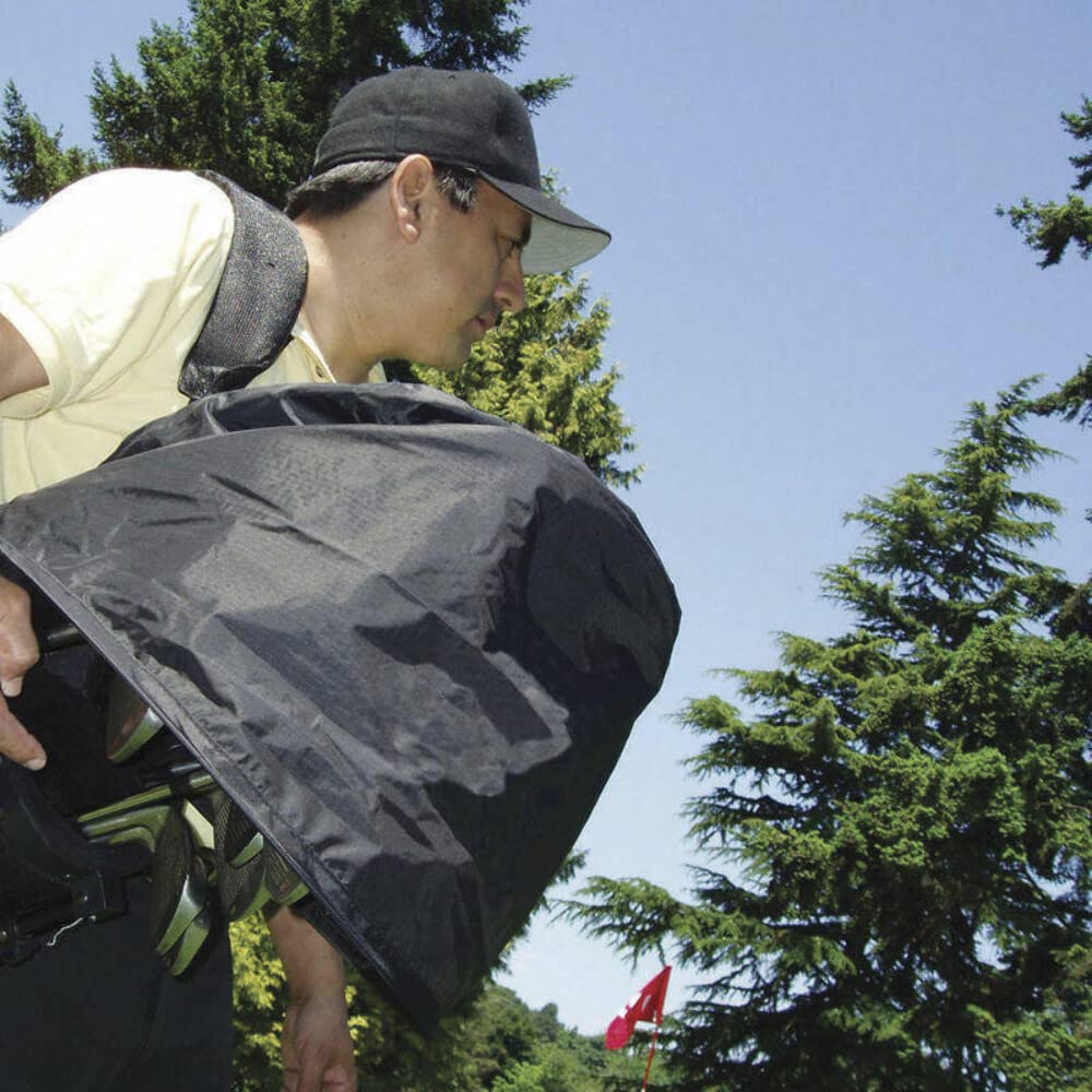 Rain Wedge Easy Access Golf Bag Rain Hood/Cover,Black