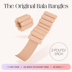 Bala Bangles Wrist & Ankle Weights for Women & Men - Adjustable Silicone Weighted Bracelet Set for Gym, Yoga & Pilates - Arm & L