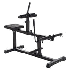 Soozier Adjustable Seated Calf Raise Machine, Leg Machines Home Gym, For Calf, Waist, Arm Training