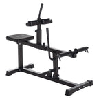 Soozier Adjustable Seated Calf Raise Machine, Leg Machines Home Gym, For Calf, Waist, Arm Training
