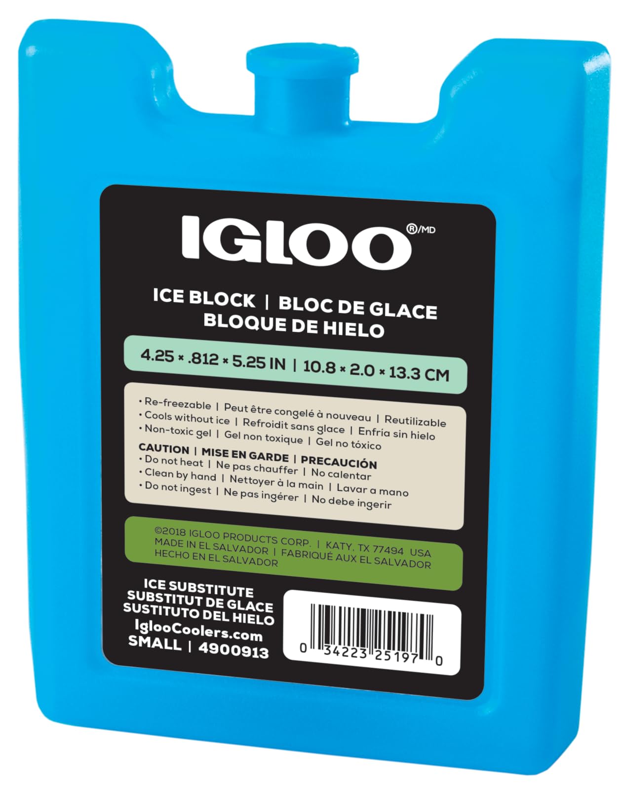 Igloo Maxcold Small Ice Block , Blue
