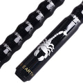 AB Earth 58  Pool Cue/Pool Stick Ergonomic Design Hardwood Canadian Maple 13mm Tip 18-21oz Billiard Cue B1SN, Black 20oz