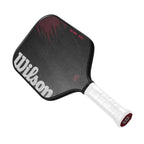 Wilson Fierce Pro 13Mm Pickleball Paddle - Grip Size 2-4 1/4'', Black/White/Red