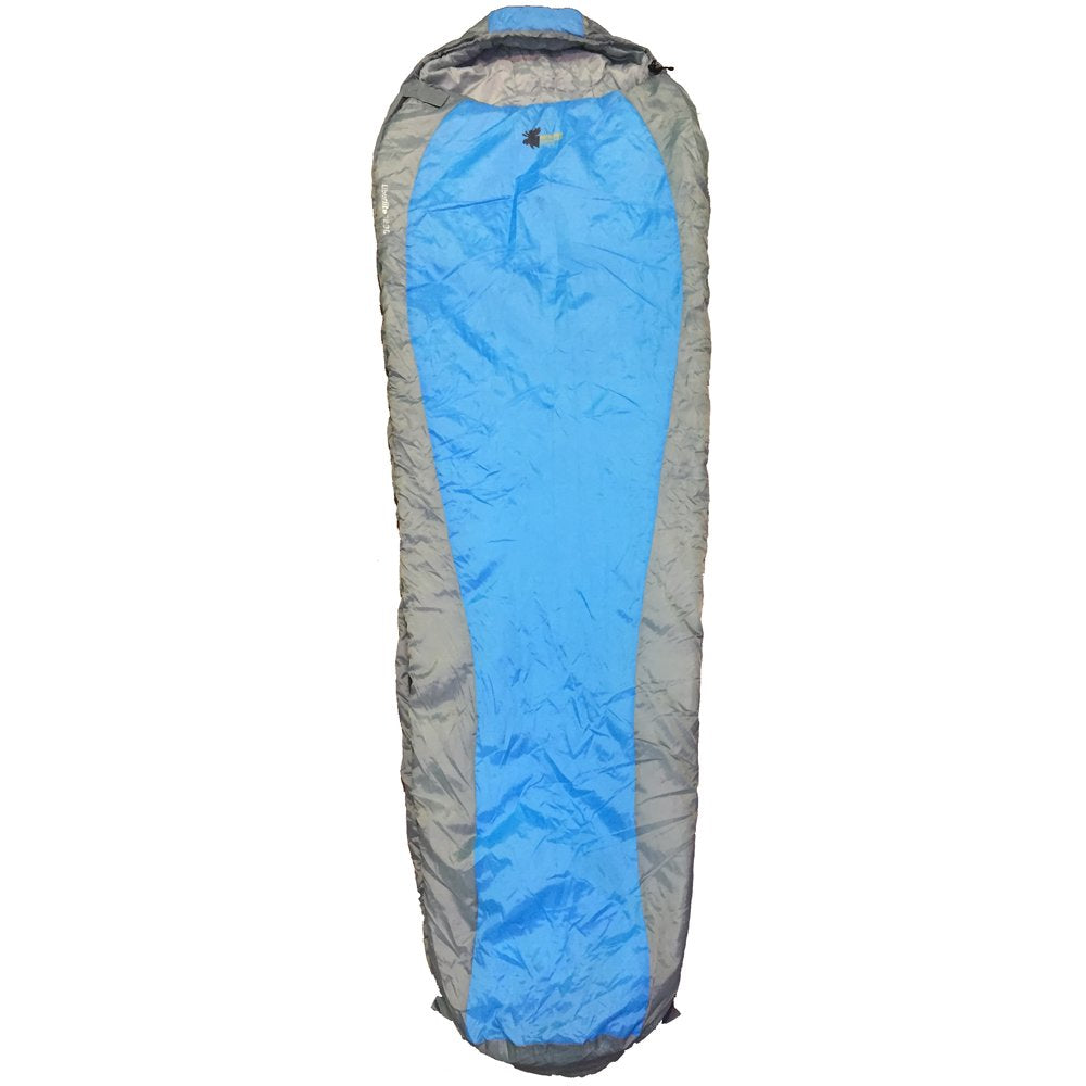 Moose Country Gear Uberlite 1200 50 Degree Sleeping Bag, Blue/Grey