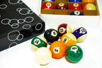 Ydds Billiard Balls Set 2-1/4'' Regulation Size Pool Table Balls For Replacement (16 Resin Balls)