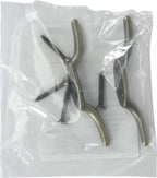 Amazing Drapery Hardware Essentials 852714 Rope Cleat Antique Brass 2-1/2' - 2 Pack