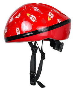 Airavat Mini Rider Kids Cycling & Skating Helmet, Aerodynamic Shape, Size Adjustable with Quick Release Buckle (Red, Extra Small