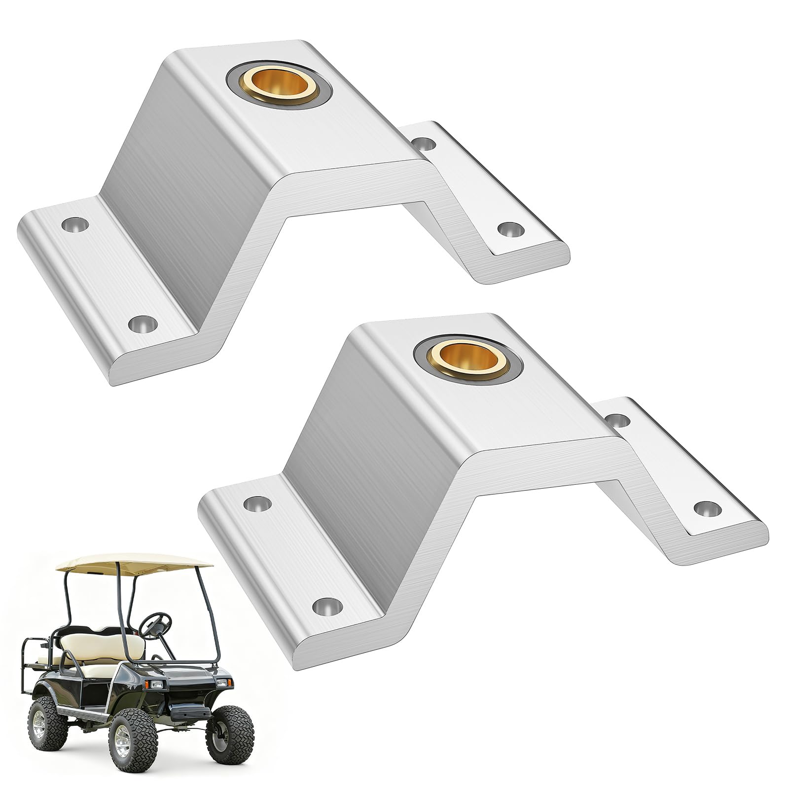 DRIVE UP Golf Cart Accelerator Bearing Brackets for Club Car DS 1981-2011 Golf Carts, Club Car DS Accelerator Rod Bracket OEM 10